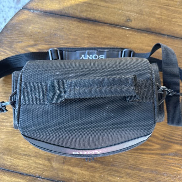 Sony Camera Camcorders Bag Genuine OEM Black Case for Sony Handycam - Picture 7 of 7